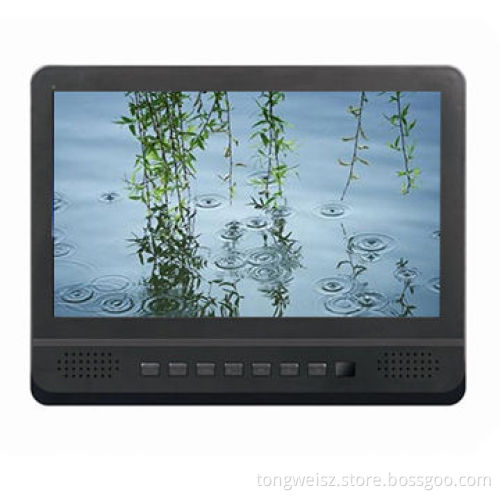 Portable TV with 1,024*600 Resolution, Multiple System and Language, Built-in Battery DesignNew